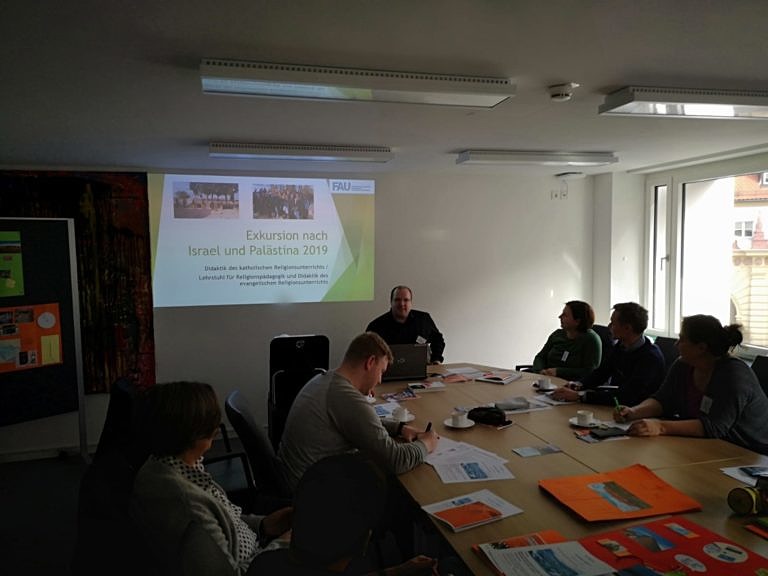 Vortrag über die Exkursion nach Israel und Palästina 2019