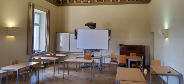 Ablauf der Veranstaltungen im Wintersemester 2021/22