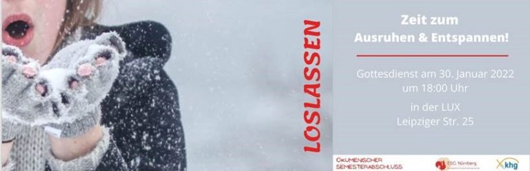 Herzliche Einladung zum Gottesdienst am 30.01.2022 um 18.00 Uhr